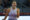 La bielorrusa Aryna Sabalenka en su encuentro frente a la ucraniana Marta Kostyuk durante el Mutua Madrid Open que disputaron en las instalaciones de la Caja Mágica, en Madrid. EFE / Juanjo Martín.
