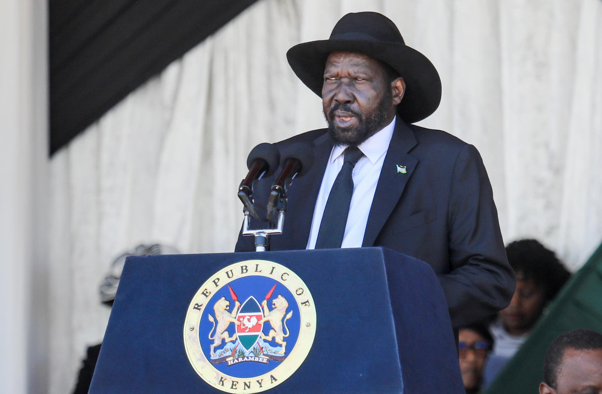 Foto archivo. Salva Kiir. EFE/EPA/Daniel Irungu
