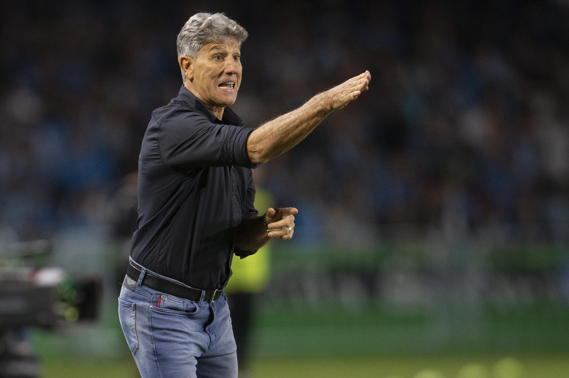 Renato 'Gaúcho' Portaluppi, nuevo entrenador del Fluminense. EFE/ Hedeson Alves