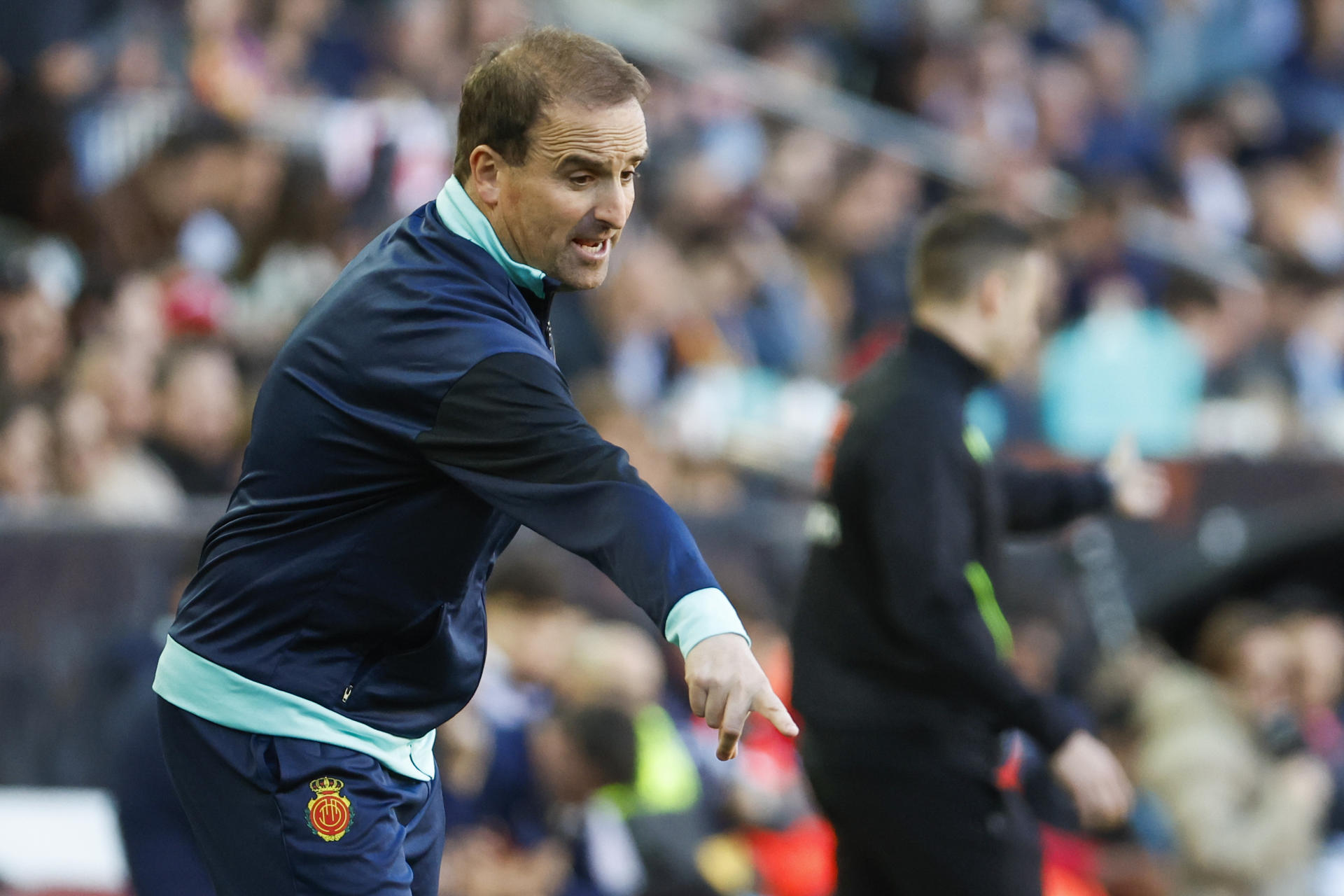 El entrenador del RCD Mallorca Jagoba Arrasate,EFE/ Ana Escobar