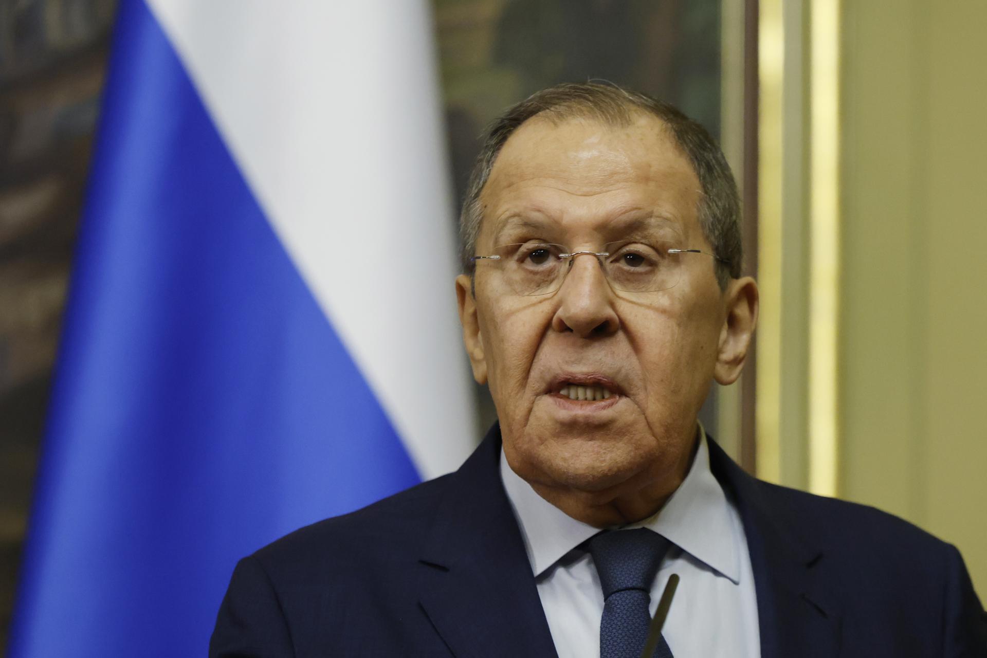 El ministro de Exteriores de Rusia, Sergéi Lavrov, en una foto de archivo. EFE/EPA/TATYANA MAKEYEVA / POOL