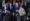 (De izquierda a derecha) El primer ministro del estado de Baviera, Markus Soeder, el presidente de la Unión Demócrata Cristiana (CDU) y de su grupo parlamentario, Friedrich Merz, el copresidente del Partido Socialdemócrata (SPD), Lars Klingbeil, y la copresidenta del SPD, Saskia Esken, llegan a una conferencia de prensa para presentar el acuerdo conjunto de coalición en el Bundestag alemán, en Berlín, Alemania, el 09 de abril de 2025. La CDU, la Unión Social Cristiana (CSU) y el SPD han concluido con éxito las negociaciones de coalición. (Alemania) EFE/EPA/HANNIBAL HANSCHKE