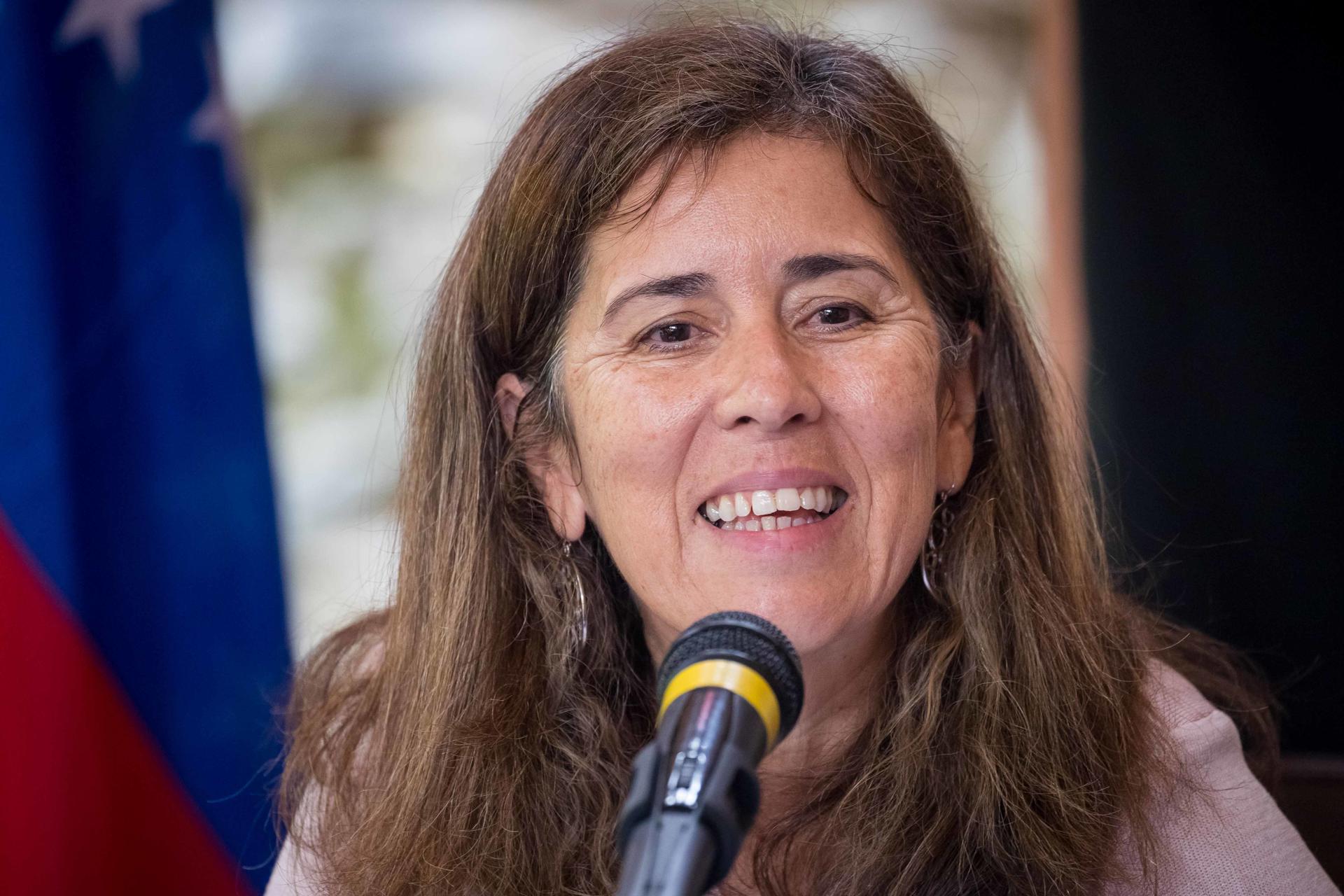 Fotografía de archivo de la embajadora de la delegación de la Unión Europea (UE) en Cuba, Isabel Brilhante. EFE/Miguel Gutiérrez