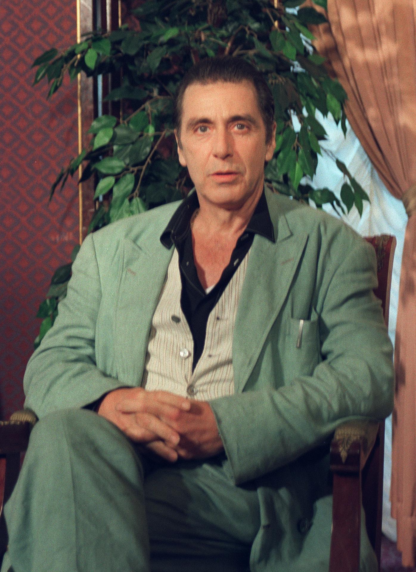 El actor norteamericano Al Pacino, en el Festival Internacional de Cine de San Sebastián. EFE/ARCHIVO/ Luis Torres/ig