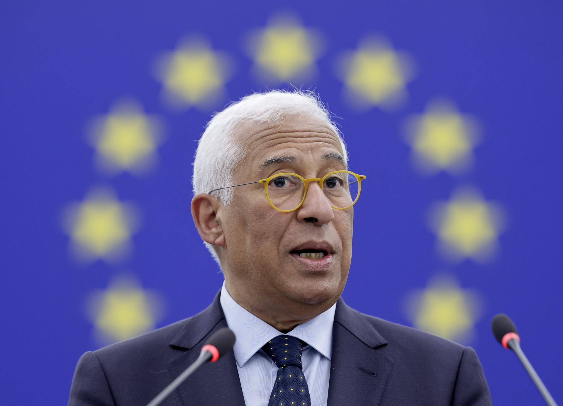 El presidente del Consejo Europeo, António Costa. EFE/EPA/RONALD WITTEK
