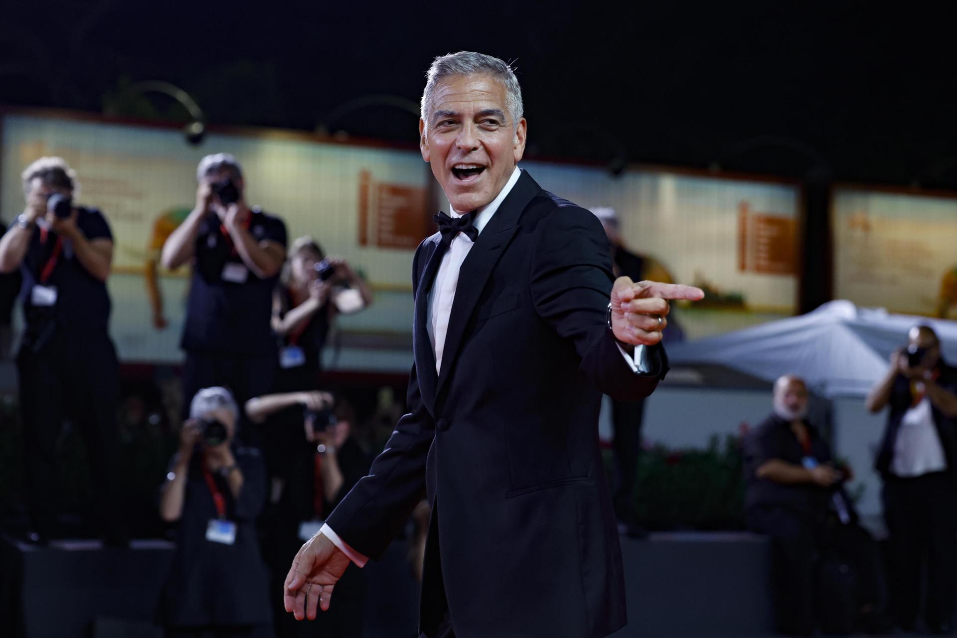 El actor estadounidesnse George Clooney en una fotografia de archivo. EFE/FABIO FRUSTACI