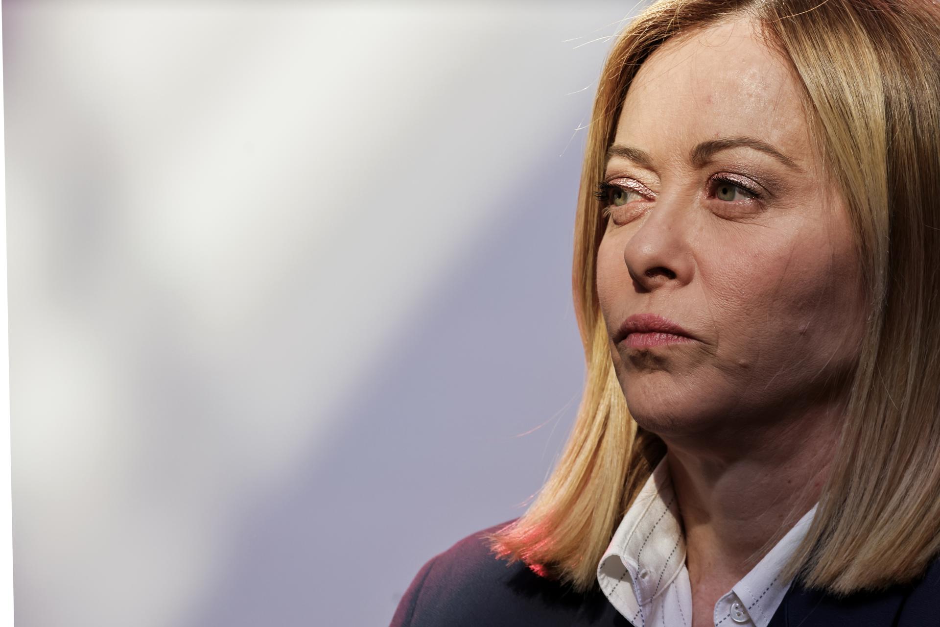 Imagen de la primera ministra italiana, Giorgia Meloni.
EFE/EPA/LUDOVIC MARIN / POOL MAXPPP OUT