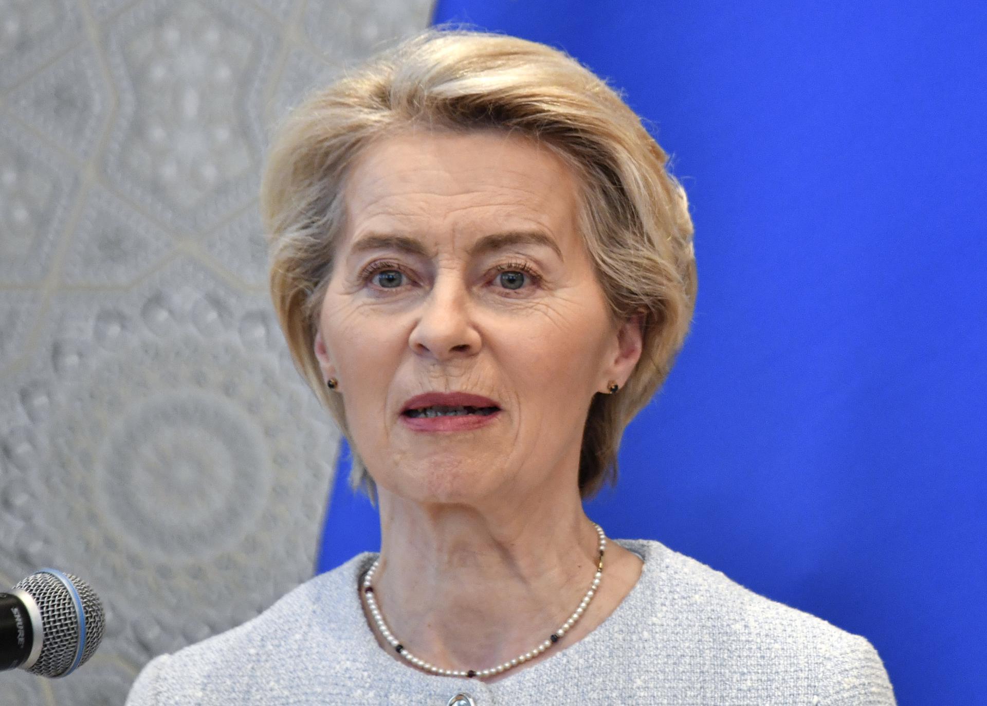 Ursula von der Leyen. EFE/EPA/STRINGER