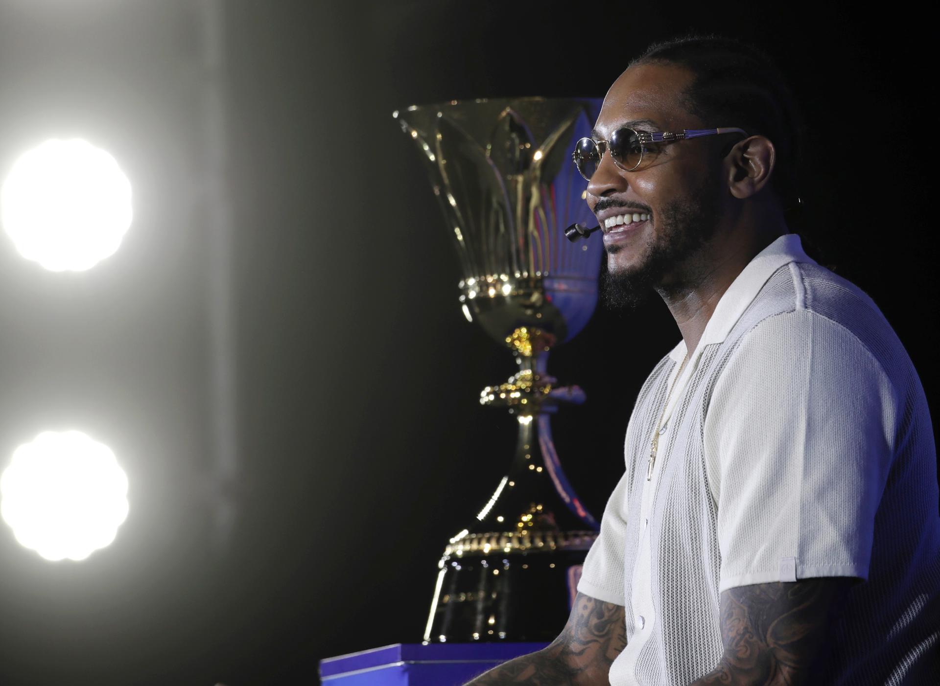 Imagen de archivo de Carmelo Anthony. EFE/EPA/FRANCIS R. MALASIG