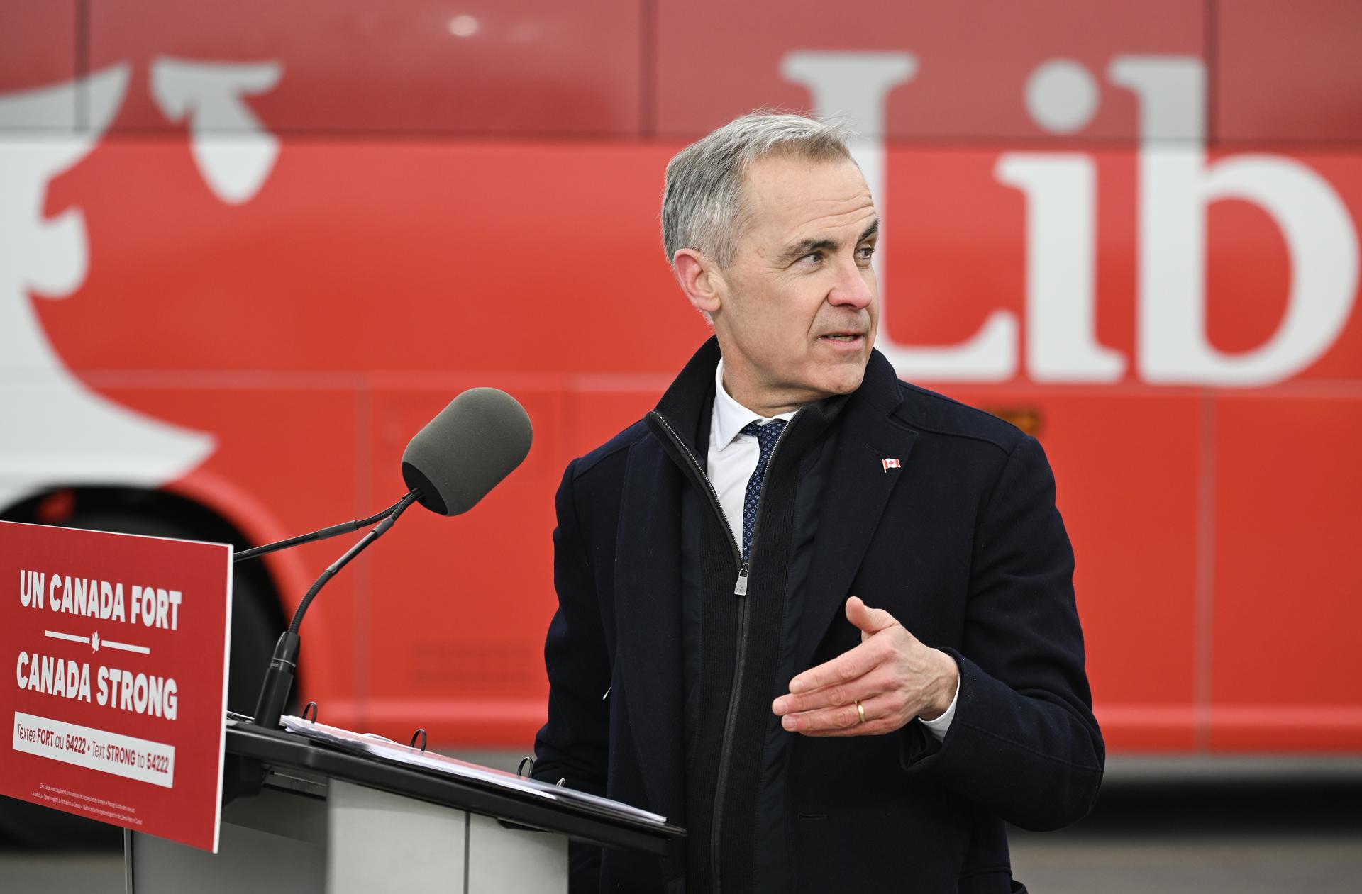 Foto de archivo del primer ministro de Canadá, Mark Carney.  EFE/GRAHAM HUGHES