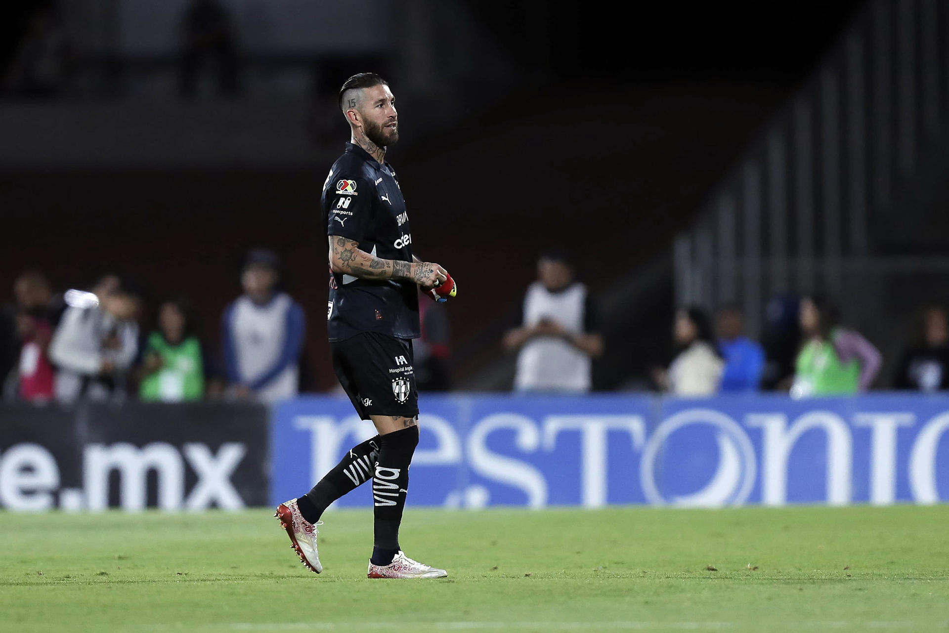 Sergio Ramos de Monterrey en el Estadio Olímpico Universitario en Ciudad de México (México) en foto de archivo de Isaac Esquivel. EFE