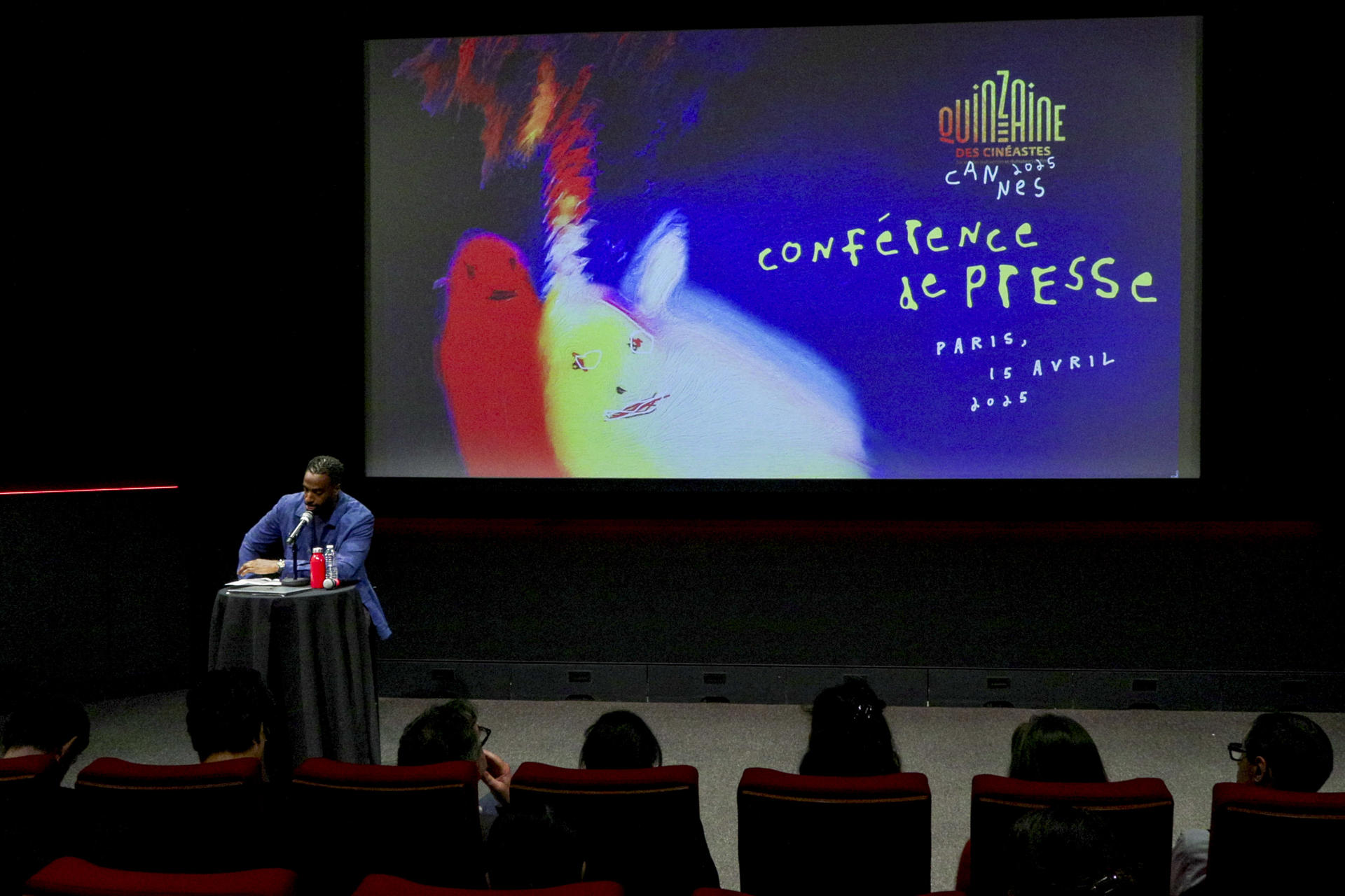 La Quincena de Cineastas, sección paralela del Festival de Cannes, presenta su selección para la edición de 2025 en el Fórum des images de París. EFE/ Edgar Sapiña Manchado