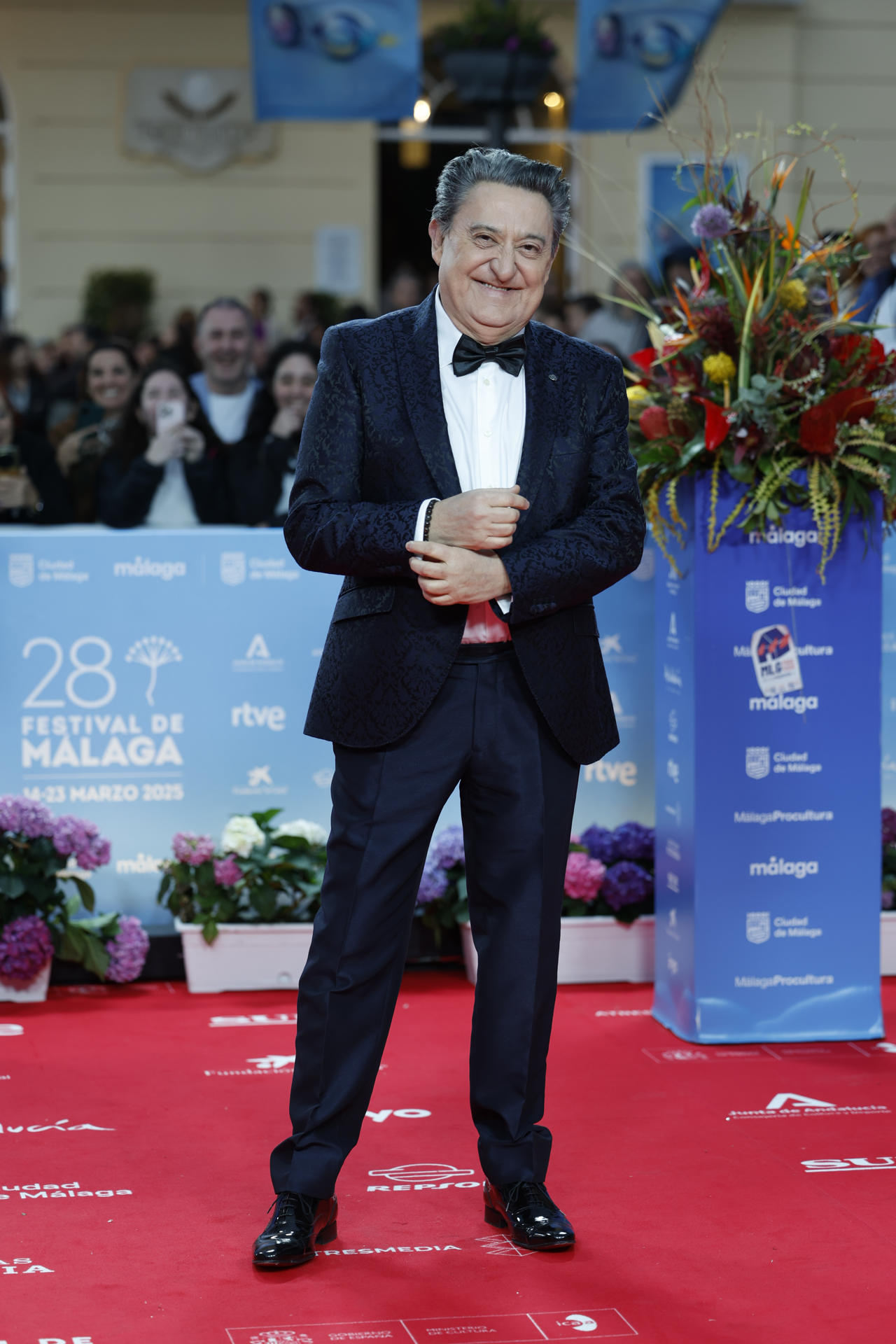 Imagen del pasado 23 de marzo en la que el actor Mariano Peña posa a su llegada a la gala de clausura del Festival de Cine de Málaga, en el cine Albéniz de la ciudad andaluza. EFE/Jorge Zapata