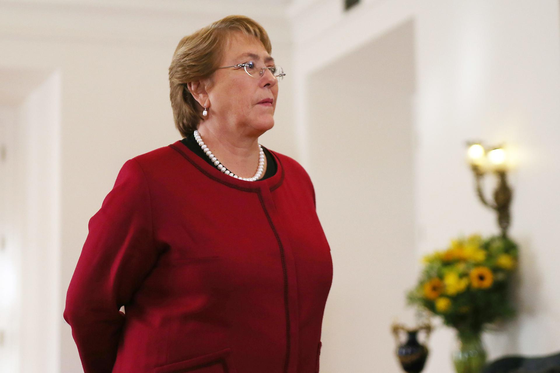 Imagen de archivo de la expresidenta de Chile, Michelle Bachelet. EFE/Mario Ruiz