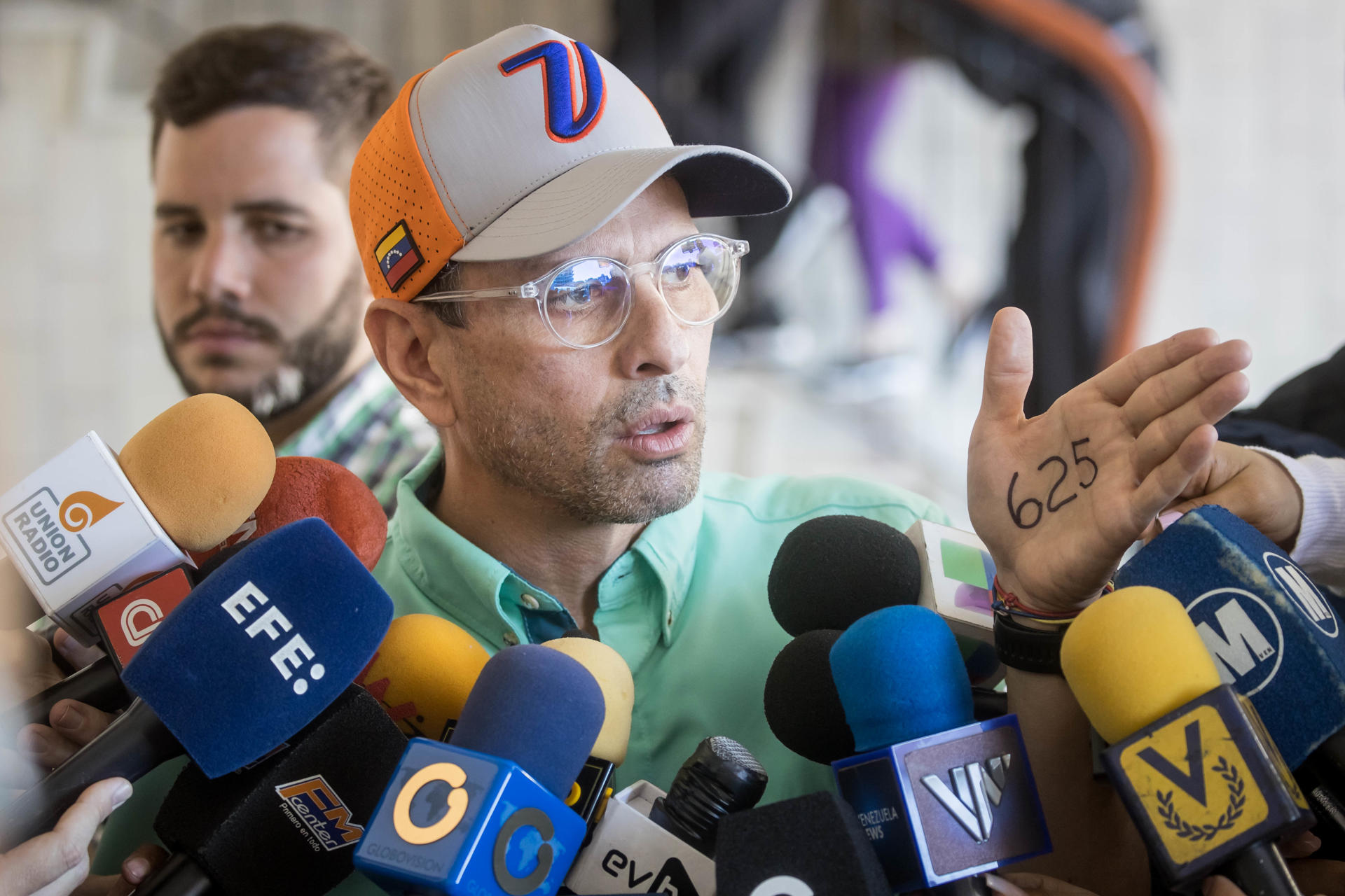 Imagen de archivo del dirigente opositor venezolano Henrique Capriles. EFE/ Miguel Gutiérrez