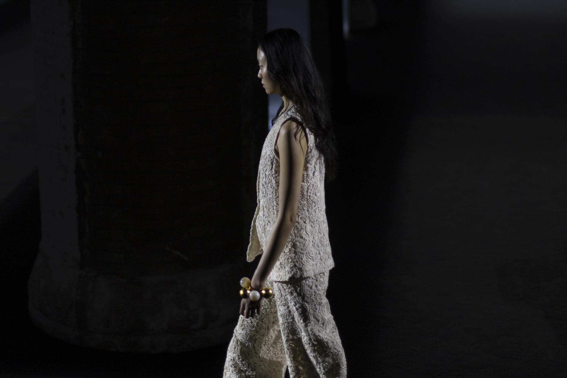 Aspecto del desfile de la marca Simorra en la primera jornada de la 080 Barcelona Fashion Week que ha comenzado este martes en Barcelona. EFE/Marta Pérez