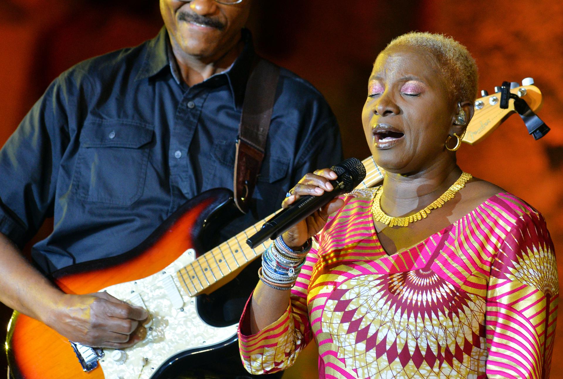 Concierto de Angelique Kidjo en 2017. (Líbano) EFE/EPA/WAEL HAMZEH