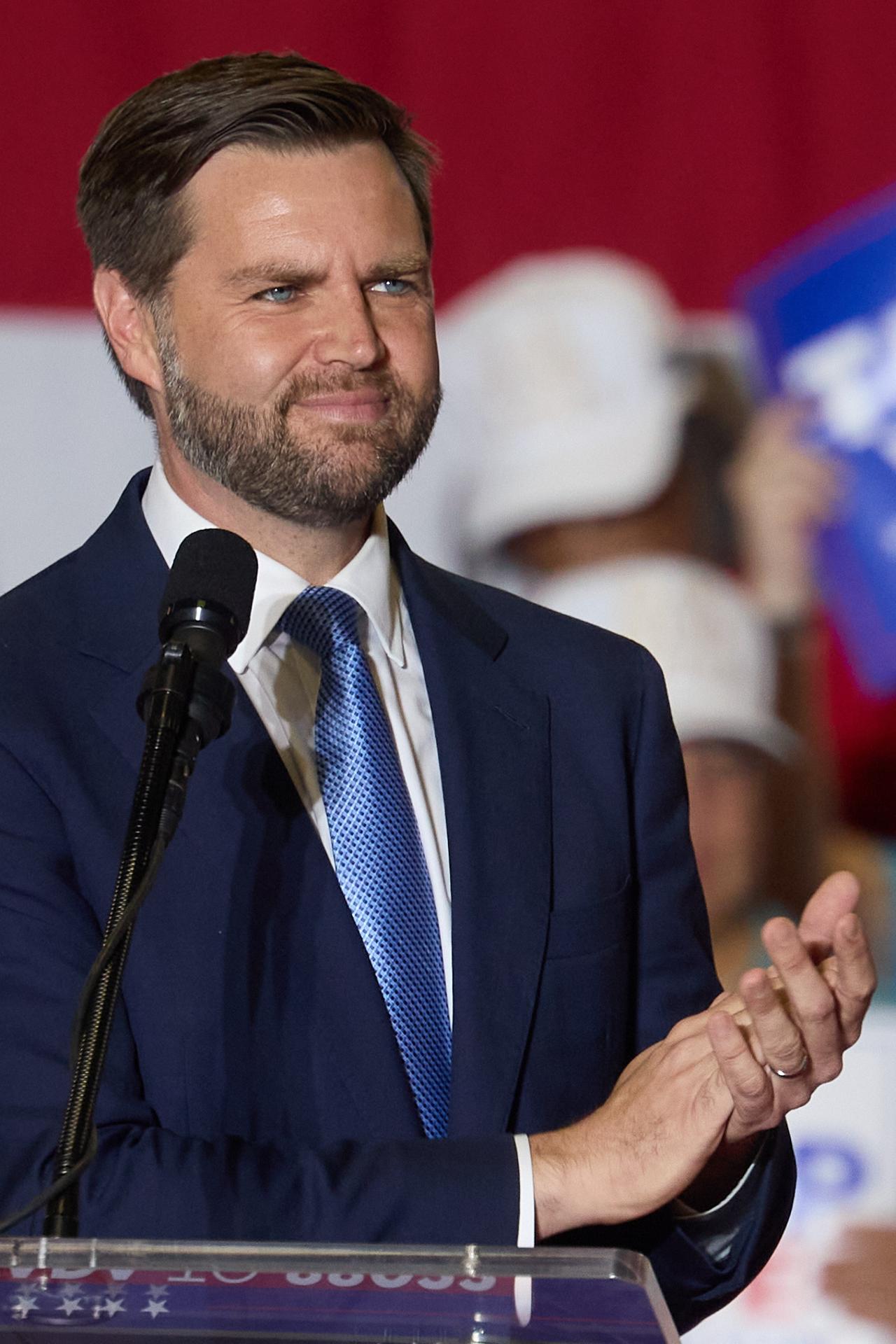 Imagen de archivo del vicepresidente norteamericano, JD Vance. EFE/EPA/ALLISON DINNER