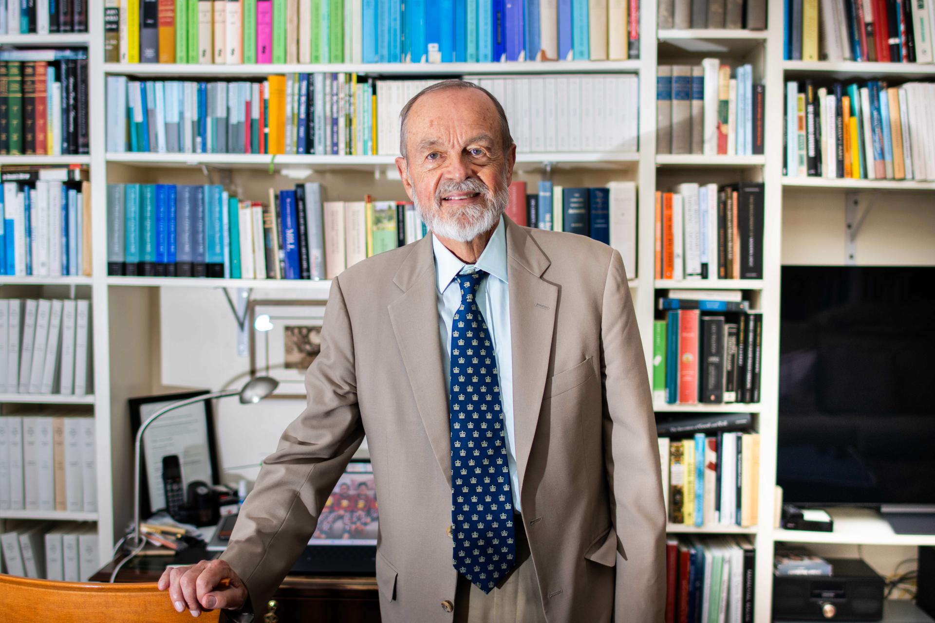 Philip Kitcher, XVI Premio Fronteras del Conocimiento en Humanidades, en una imagen cedida por la Fundación BBVA.