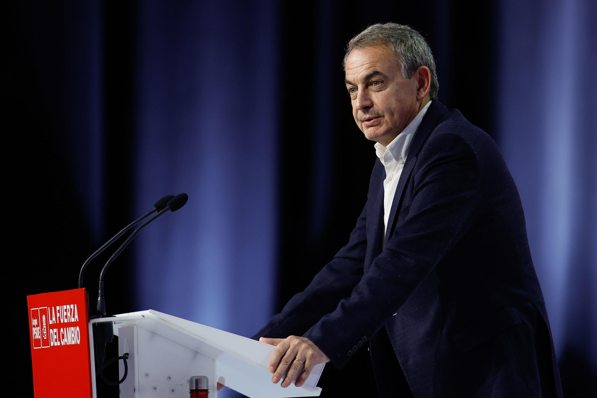 El expresidente del Gobierno José Luis Rodríguez Zapatero. EFE/Javier Cebollada