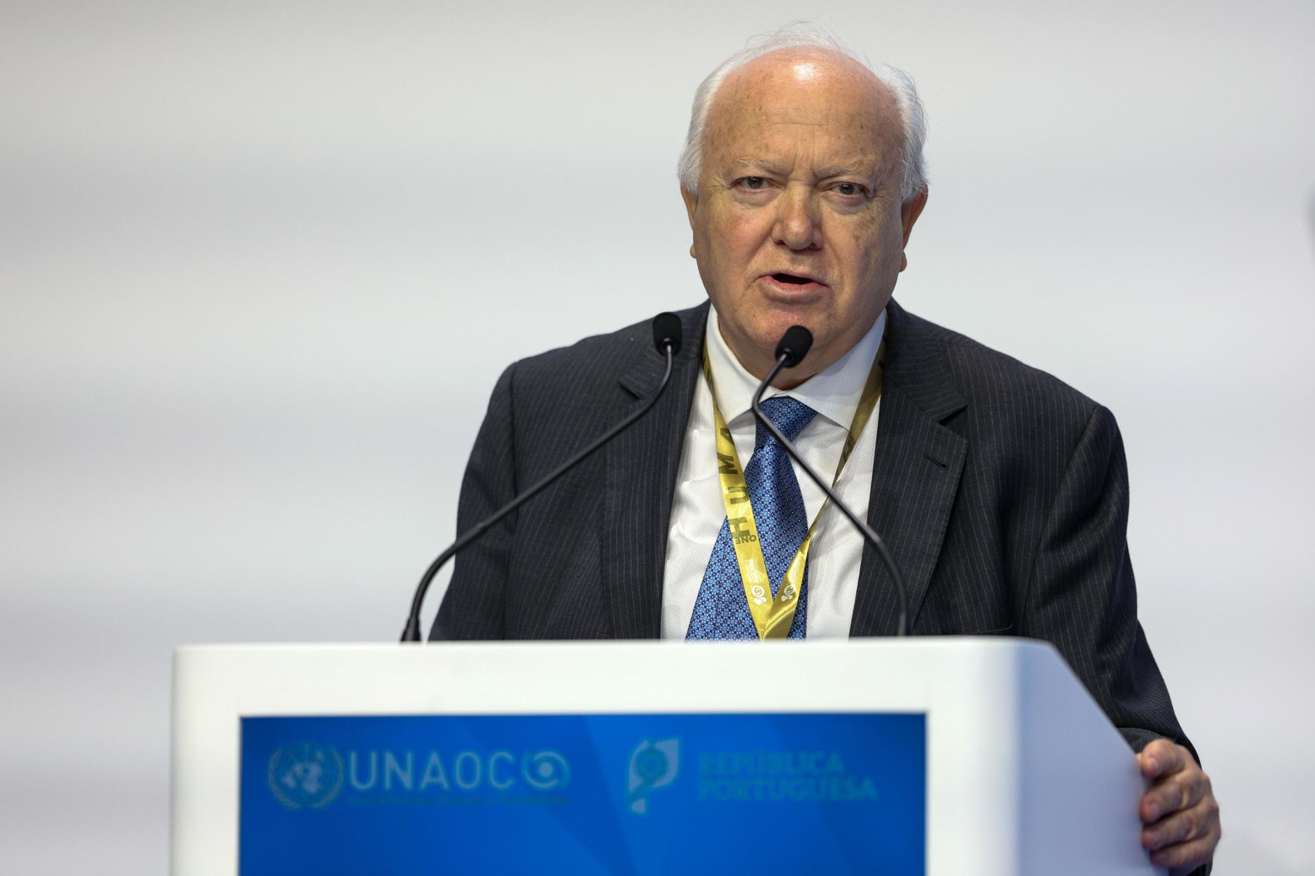 Fotografía de archivo del exministro español y actual alto representante de la ONU para la Alianza de Civilizaciones (Unaoc), Miguel Angel Moratinos. EFE/ANDRE KOSTERS / POOL