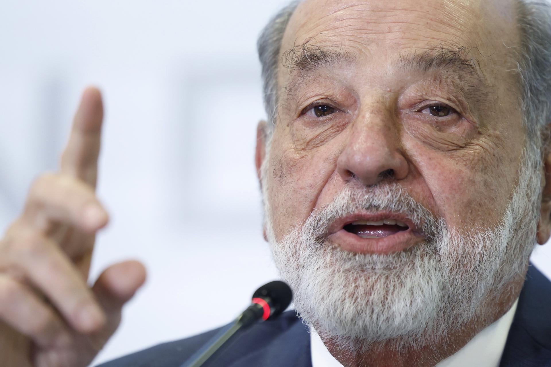 El empresario mexicano Carlos Slim Helú. EFE/Sáshenka Gutiérrez