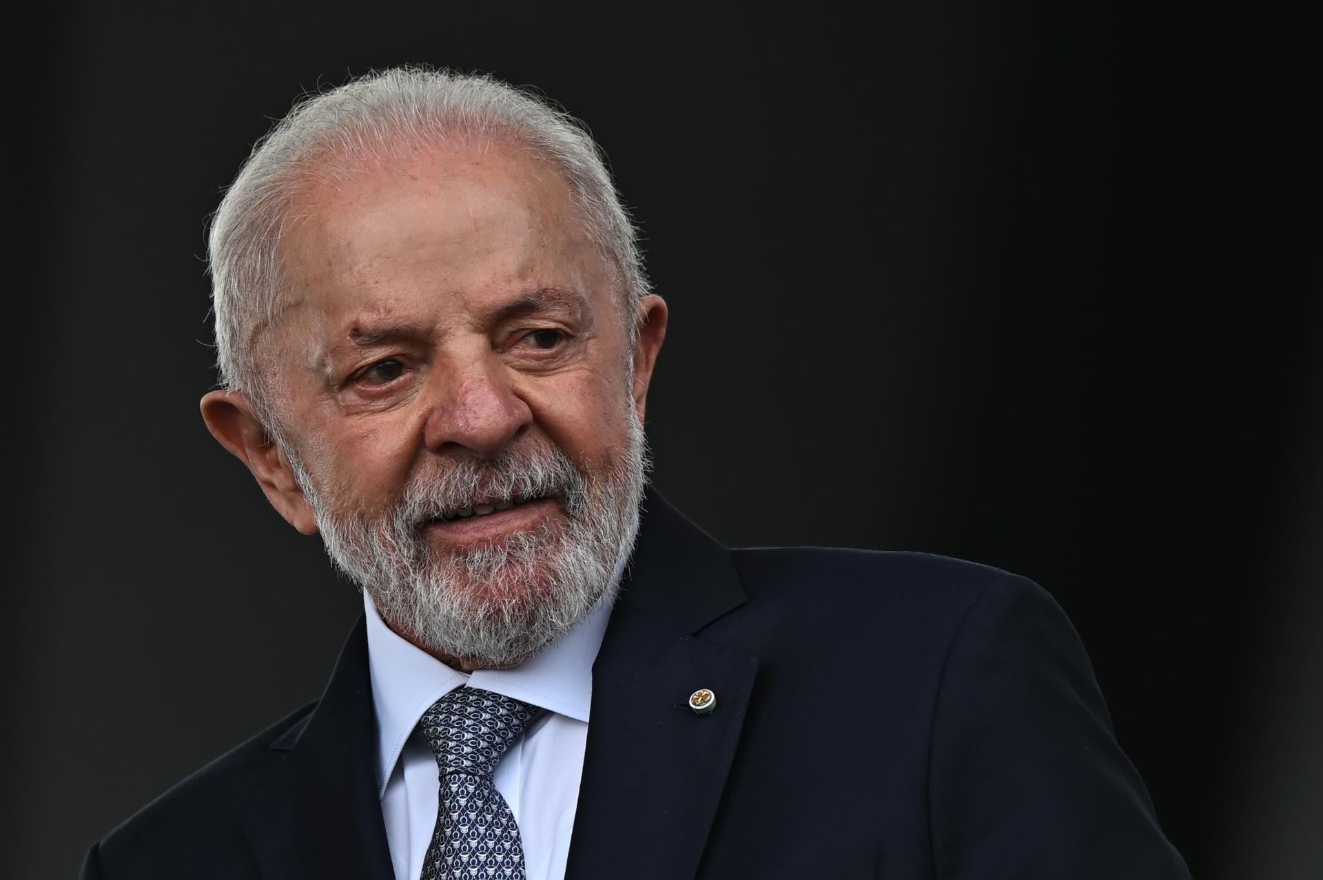 Fotografía de archivo del presidente de Brasil, Luiz Inácio Lula da Silva. EFE/ Andre Borges