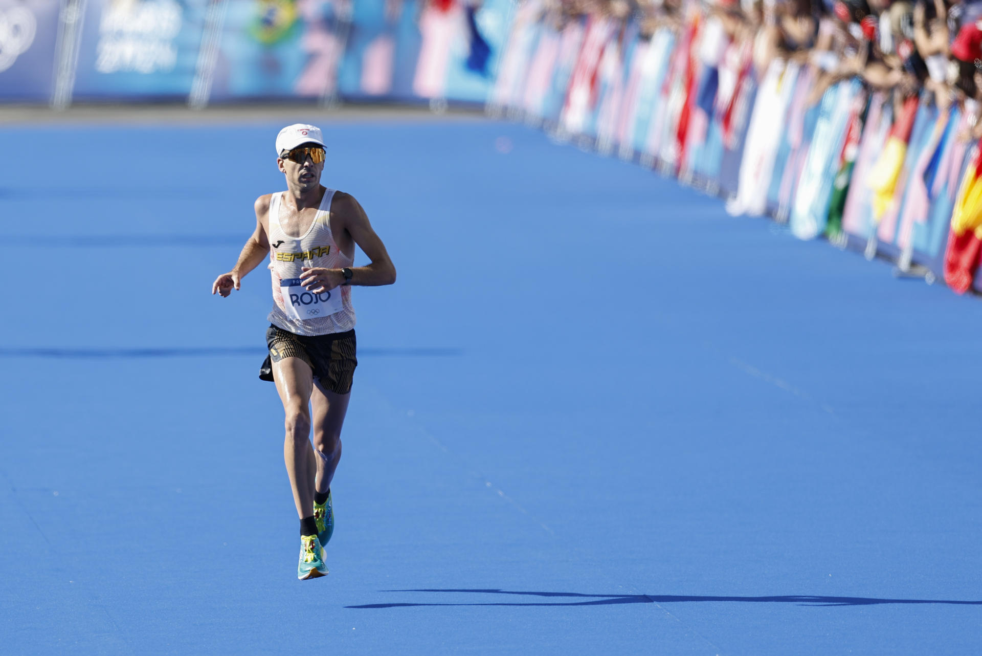 El atleta español Yago Rojo en París en una foto de archivo de Sashenka Gutiérrez. EFE