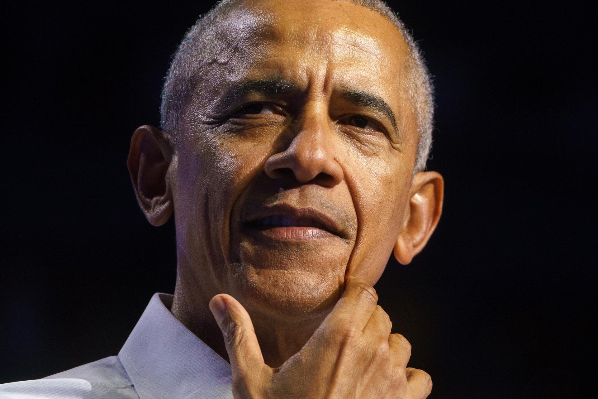 Foto de archivo del expresidente de EE.UU. Barack Obama. EFE/WILL OLIVER