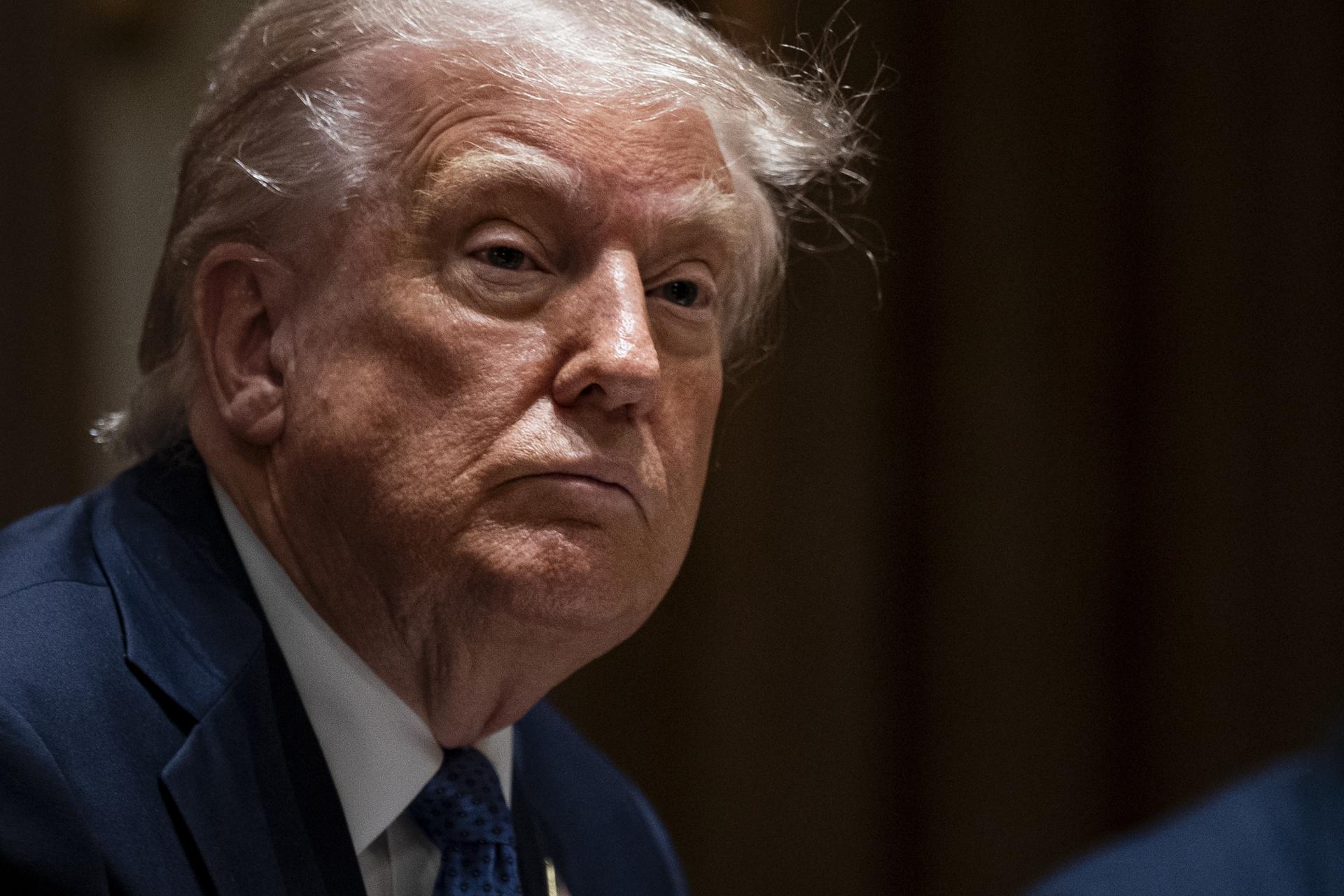 El presidente de Estados Unidos, Donald Trump. EFE/EPA/AL DRAGO / POOL