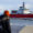 Fotografía del 20 de marzo 2025 del buque Rompehielos de la Armada de Chile, Almirante Viel, en el Estrecho de Magallanes, en Punta Arenas (Chile). EFE/ Paul Plaza