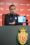 El entrenador del Mallorca, Jagoba Arrasate, durante la rueda de prensa ofrecida este viernes. EFE/Miquel A. Borrás
