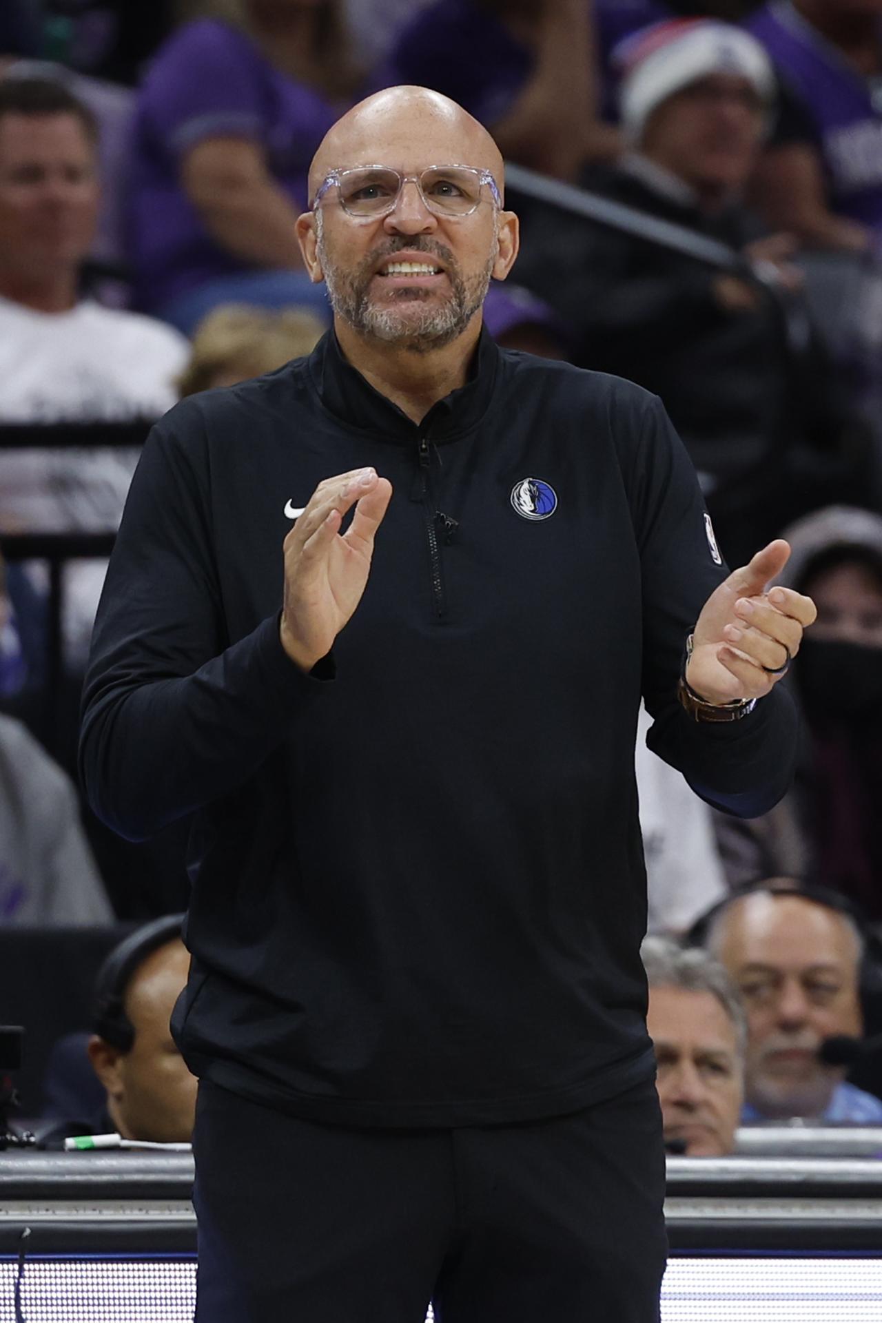 El entrenador de los Dallas Mavericks, Jason Kidd. EFE/EPA/JOHN G. MABANGLO