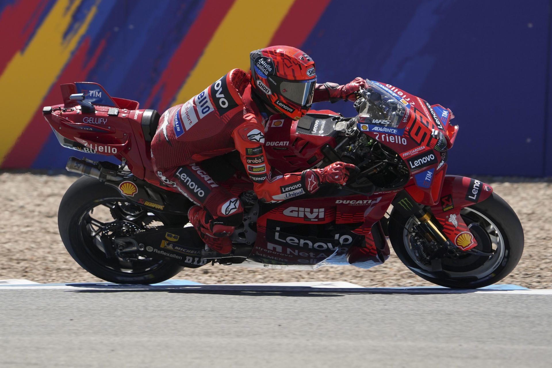 El piloto español Marc Márquez (Ducati Lenovo Team) este pasado domingo. EFE/Román Ríos