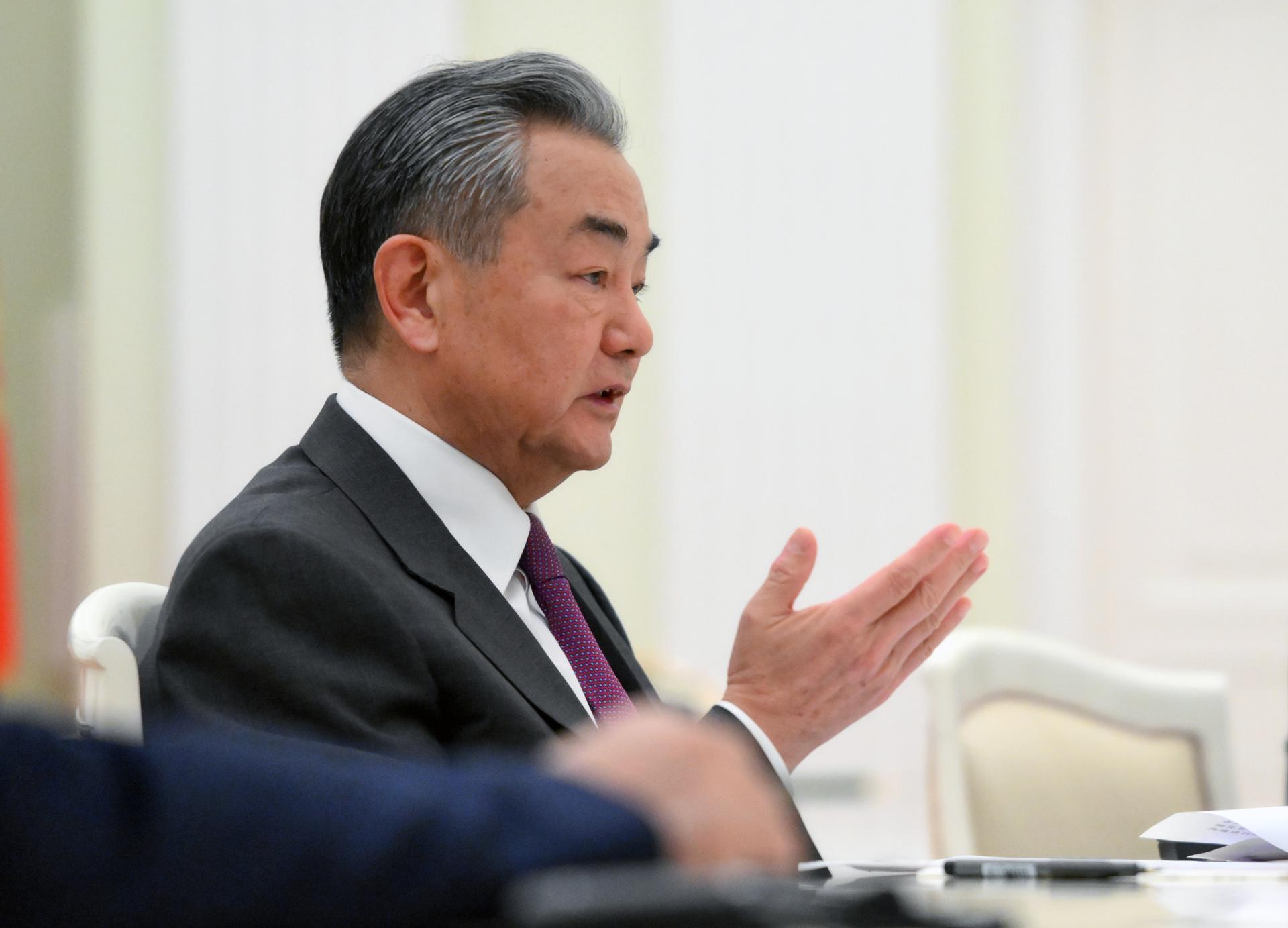 El canciller chino, Wang Yi, en una foto de archivo. EFE/EPA/GRIGORY SYSOEV/SPUTNIK/KREMLIN / POOL MANDATORY CREDIT