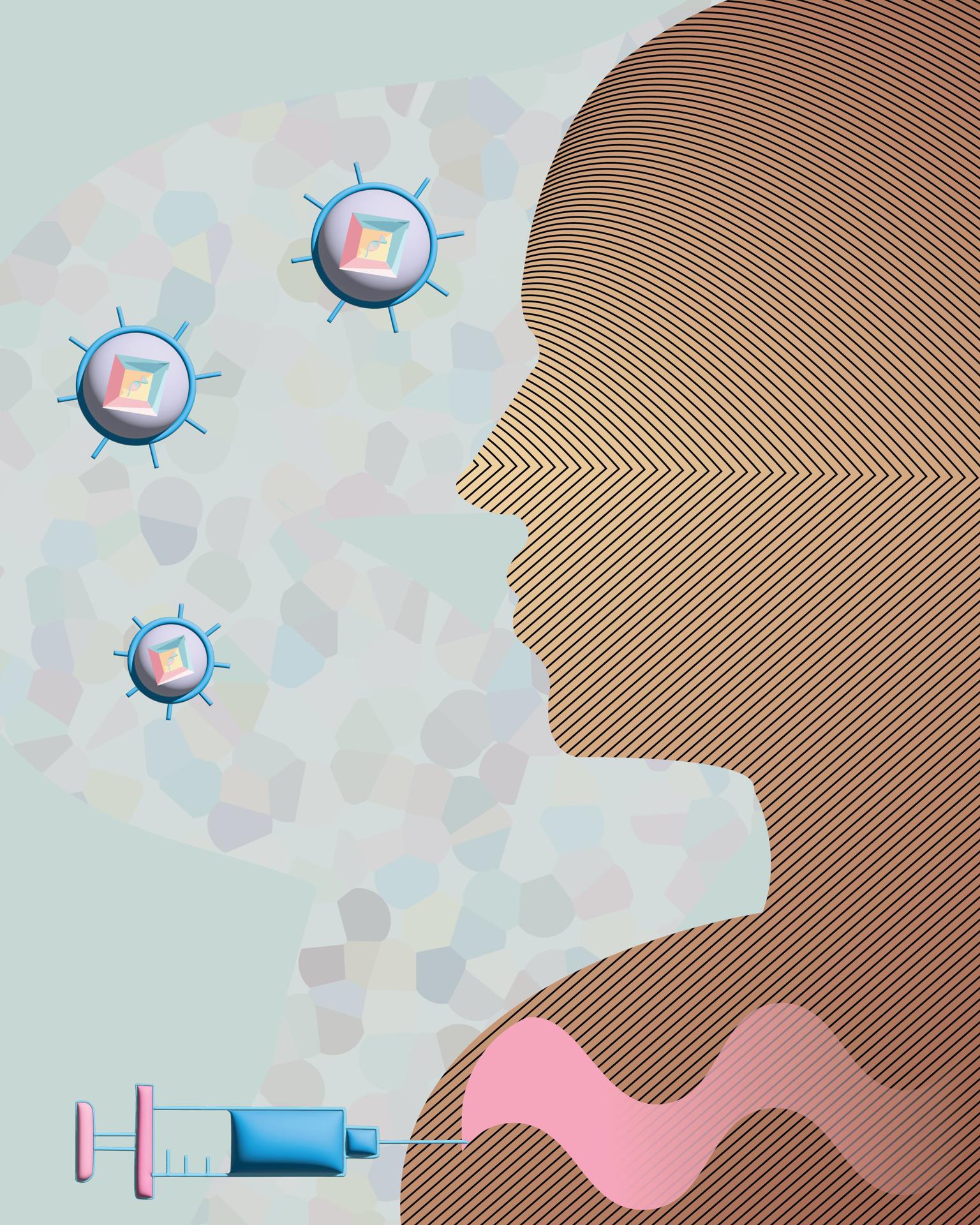 Un estudio con datos de 280.000 pacientes galeses indica que recibir la vacuna contra el herpes zóster reduce el riesgo de desarrollar demencia en un 20 %, según describe un artículo recogido en la revista Nature. EFE/Crédito Emily Moskal/Medicina de Stanford