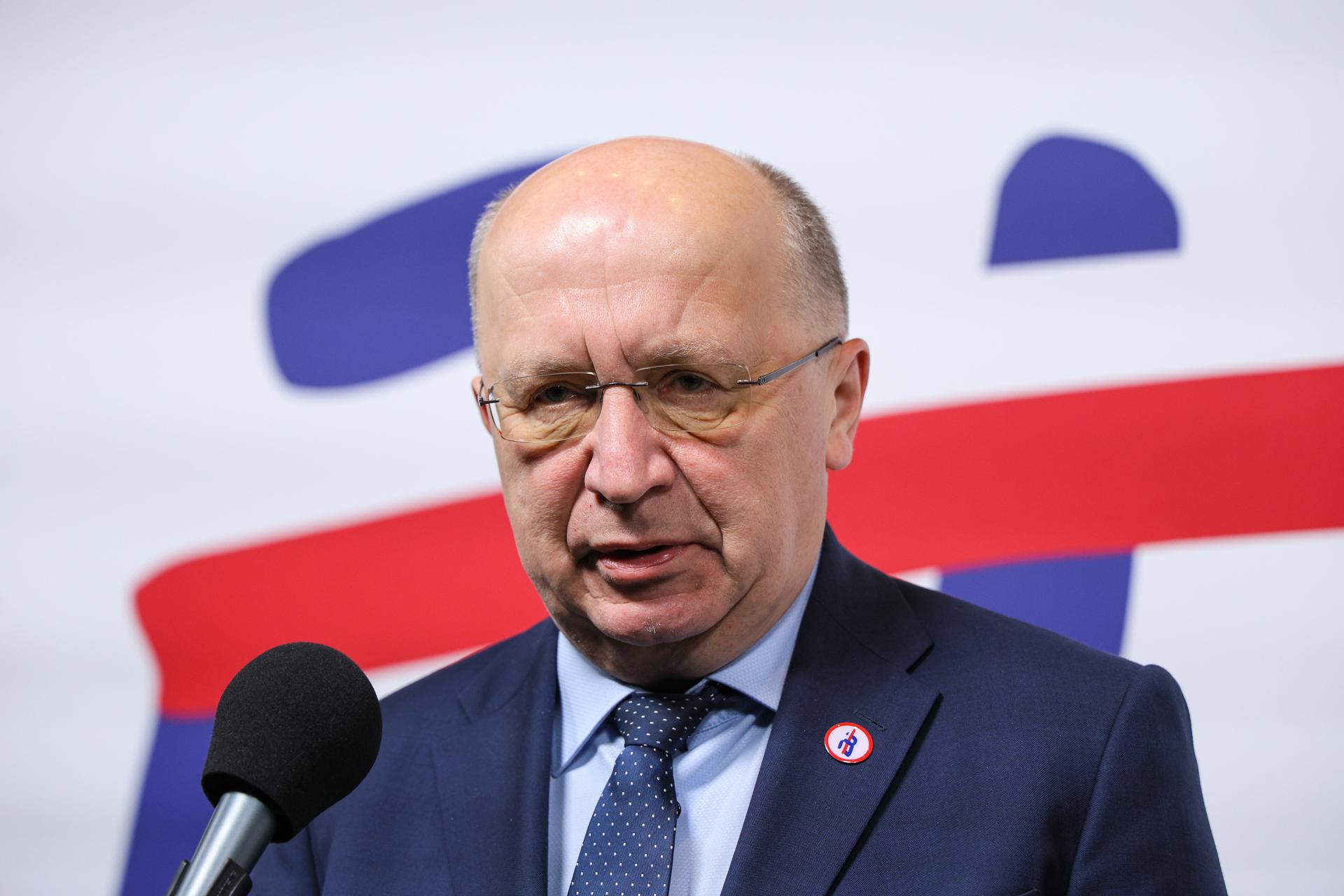 Foto de archivo del comisario europeo de Defensa, Andrius Kubilius. EFE/EPA/Radek Pietruszka POLAND OUT