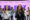 La líder de Unidas Podemos, Ione Belarra (d) y la eurodiputada Irene Montero (i) participan este domingo en el acto "Por la paz y contra el régimen de guerra" organizado por la formación morada en Madrid el pasado día 6 de abril. EFE/ Fernando Villar