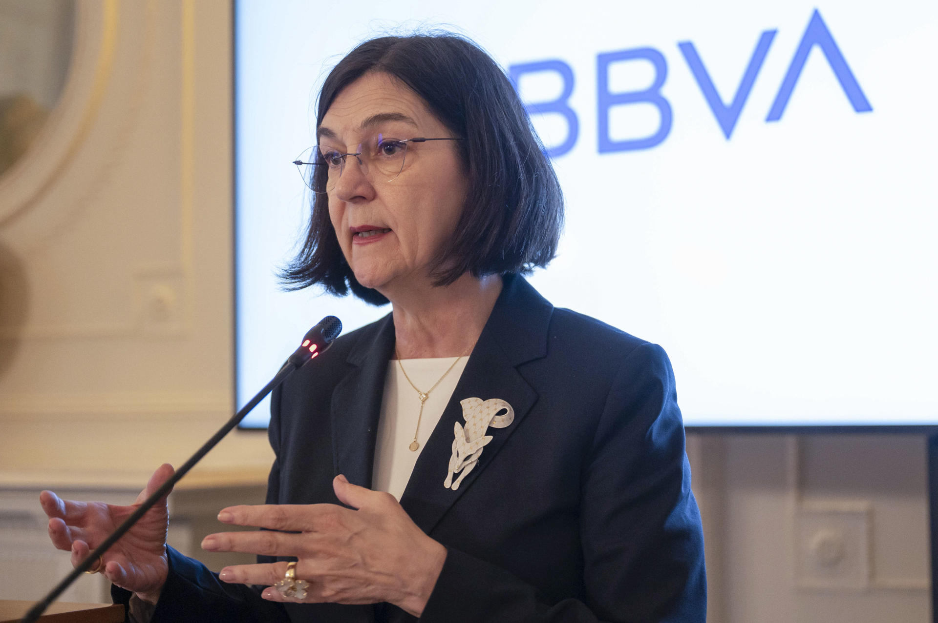 La presidenta de la Comisión Nacional de los Mercados y Competencia (CNMC), Cani Fernández, en una imagen de archivo. EFE/Pedro Puente Hoyos