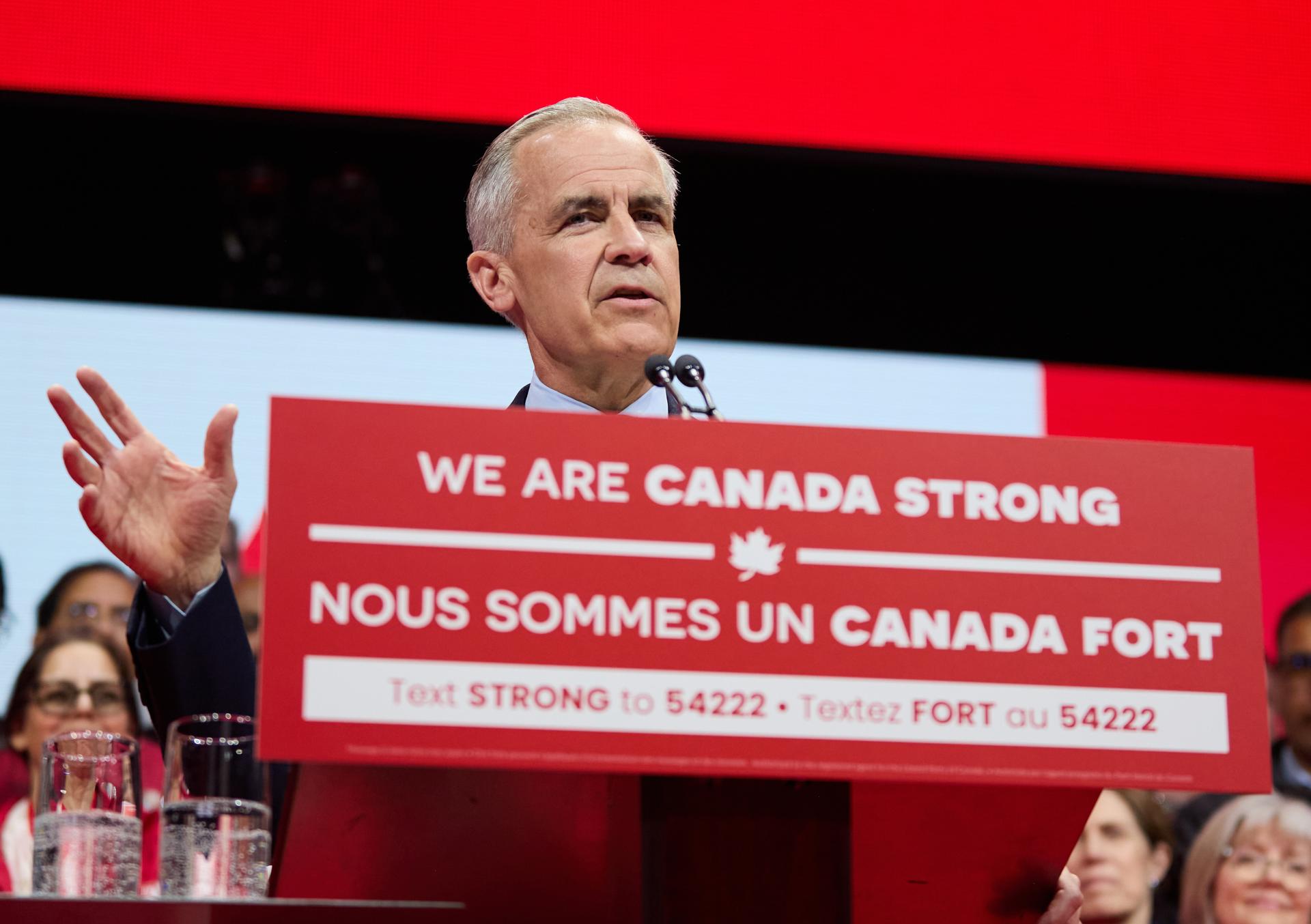 El primer ministro canadiense, Mark Carney. EFE/ERIC REID