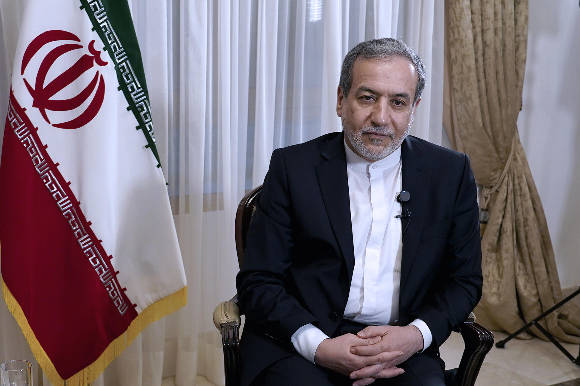 El ministro iraní de Exteriores, Abás Araqchí. EFE/ Jorge Jerónimo