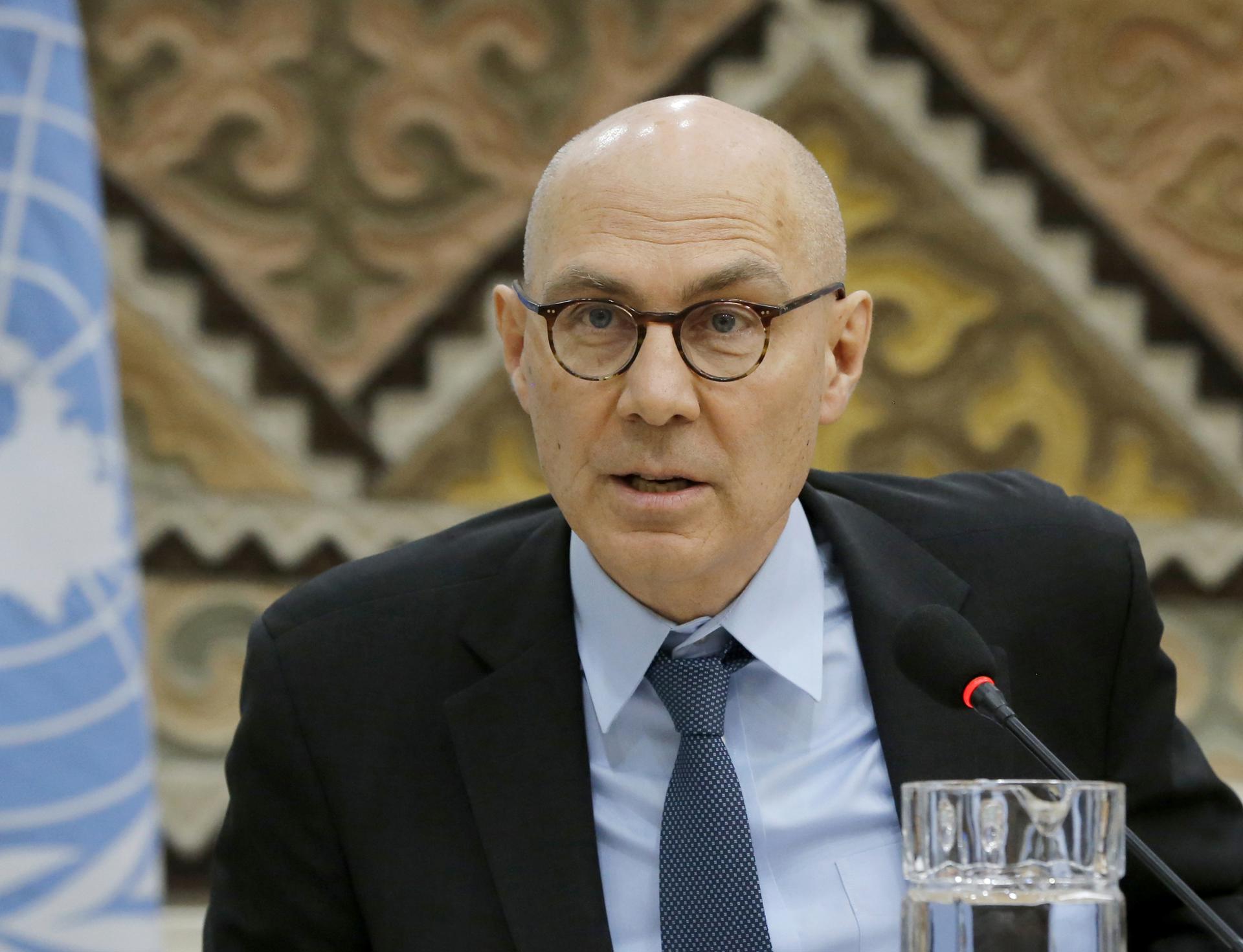 Foto de archivo del alto comisionado de la ONU para los Derechos Humanos, Volker Türk. EFE/IGOR KOVALENKO