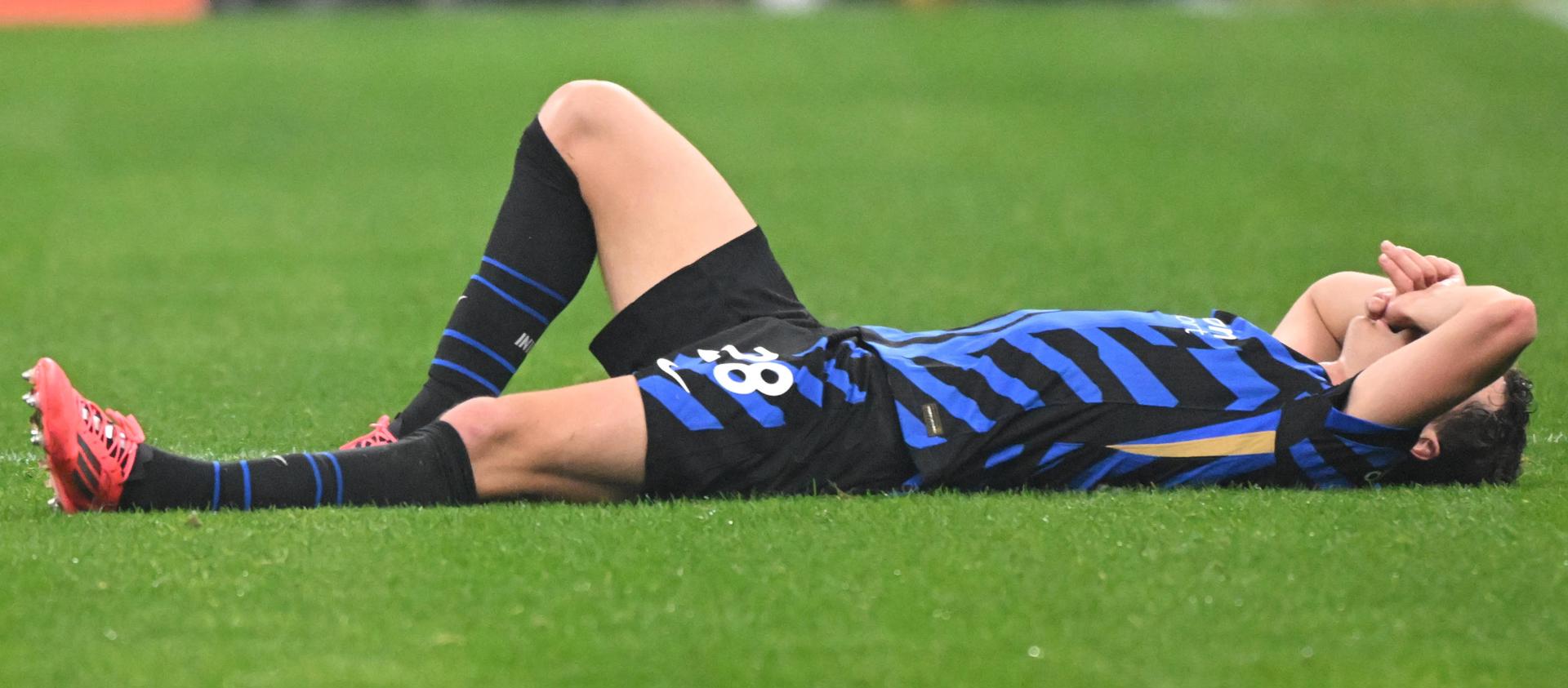 El jugador del Inter de Milan, Benjamin Pavard, en una reciente foto de archivo. EFE/Daniel Dal Zennaro