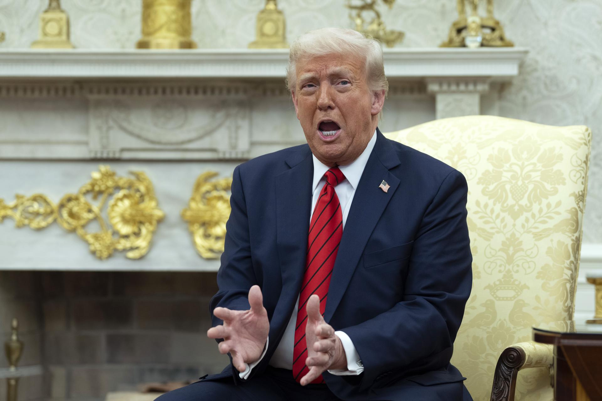 Foto de archivo del presidente de EE.UU. Donald Trump. EFE/CHRIS KLEPONIS / POOL