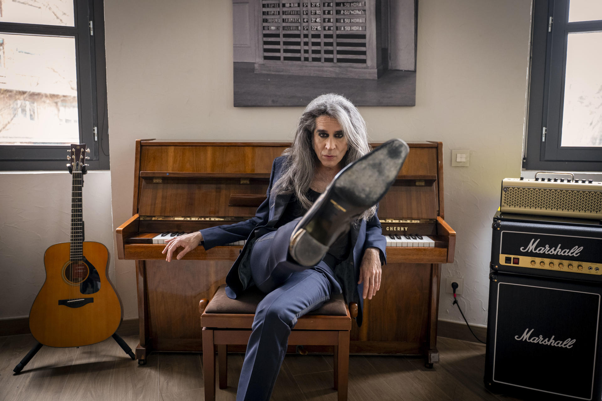 Imagen de archivo del cantante Mario Vaquerizo. EFE/Fernando Villar