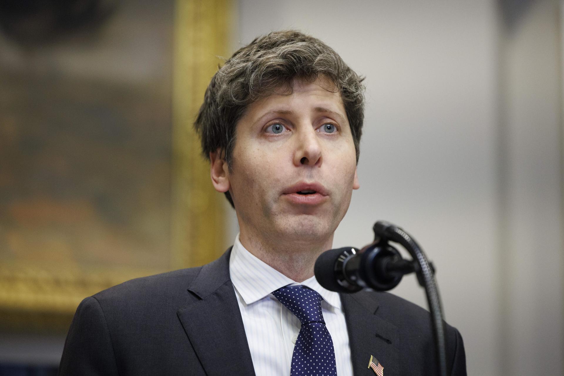 Fotografía de archivo del director ejecutivo de la desarrolladora tecnológica de inteligencia artificial OpenAI, Sam Altman, en Washington DC (EE.UU.). EFE/Aaron Schwartz/Pool
