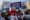 Un grupo de personas participa en una manifestación este jueves, frente al Helicoide en Caracas (Venezuela). EFE/ Miguel Gutiérrez
