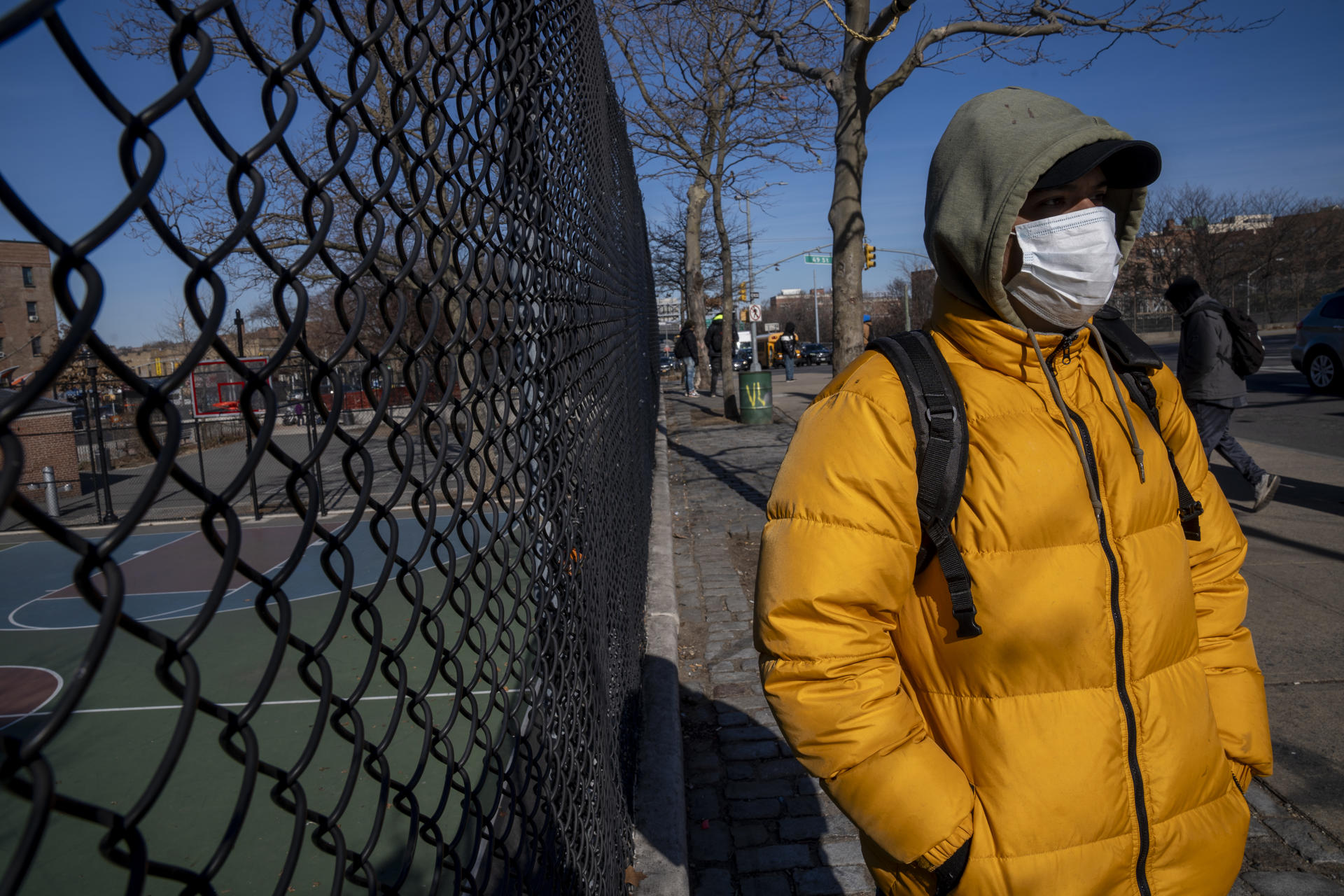 Un inmigrante en Queens, Nueva York (Estados Unidos), en una fotografía de archivo. EFE/ Angel Colmenares