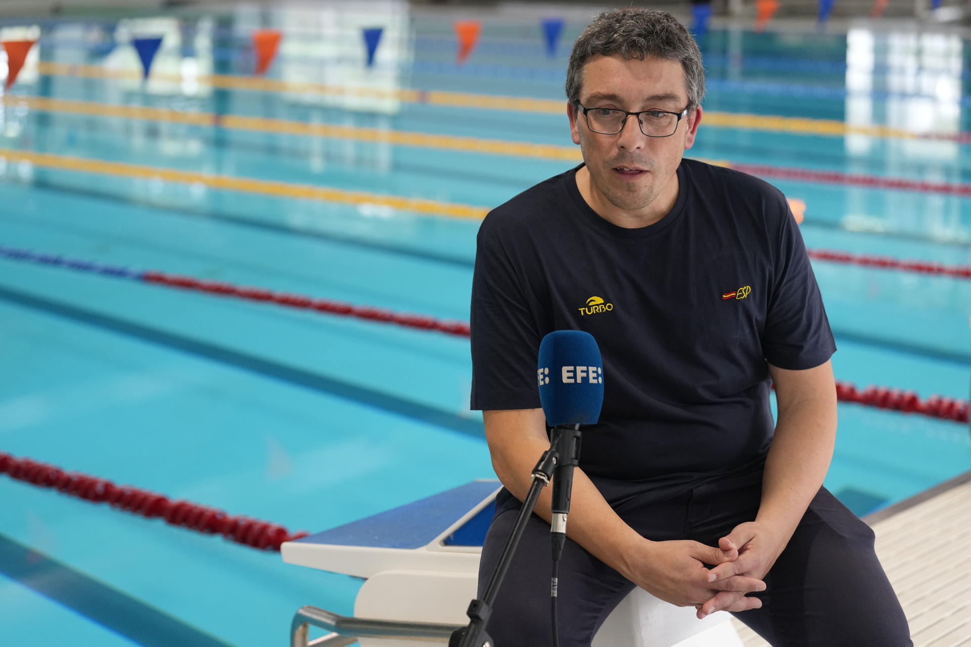 Jordi Valls Nart, nuevo seleccionador del equipo español femenino, que ha afrontado en la Copa del Mundo su primer gran compromiso internacional. EFE/Alejandro García