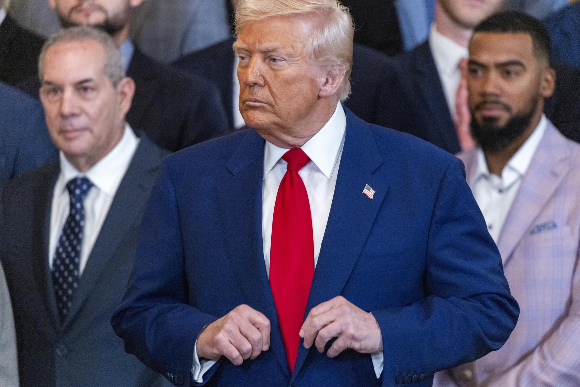 El presidente de EE.UU., Donald Trump. EFE/EPA/SHAWN THEW